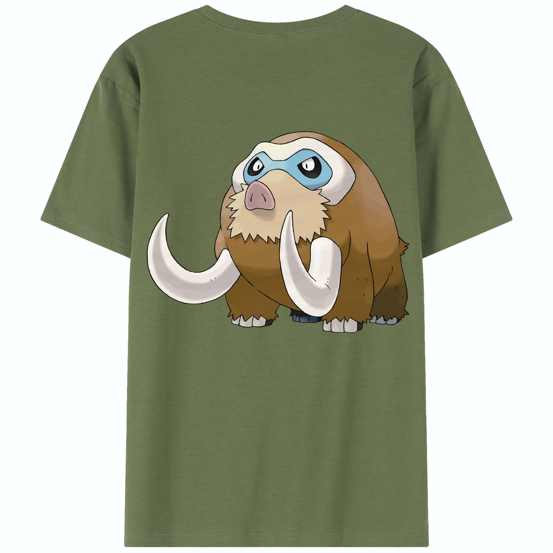 （画像用） ポケットモンスター Pokémon 綿100％半袖Tシャツ（背面プリント）